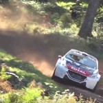 La Peugeot 208 T16 lors des essais