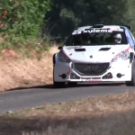 Une Peugeot 208 R5 lors du rallye