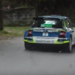Julien Maurin au rallye de Corté