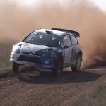 La Citroën C4 WRC de Cuoq à l'attaque