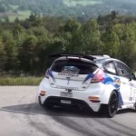 La Ford Fiesta R5 en glisse