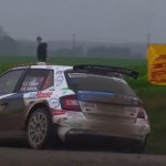 La Skoda Fabia R5 après le passage