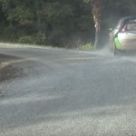 La Citroën C4 WRC dans le décor