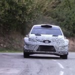 La Yaris WRC pendant les essais