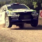 Julien Maurin avec la Fabia R5
