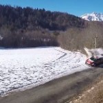 La Citroën C3 WRC lors du choc