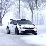 La Skoda Fabia R5 pendant les essais