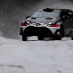 La Toyota Yaris WRC en glisse