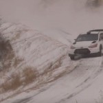 La Hhyundai I20 WRC sur la neige