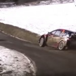 La Toyota Yaris WRC à la limite