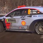 La Hyundai I20 WRC en glisse