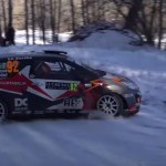 La Citroën DS3 R3 juste avant le tête à queue