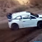 La Hyundai I20 WRC lors des essais
